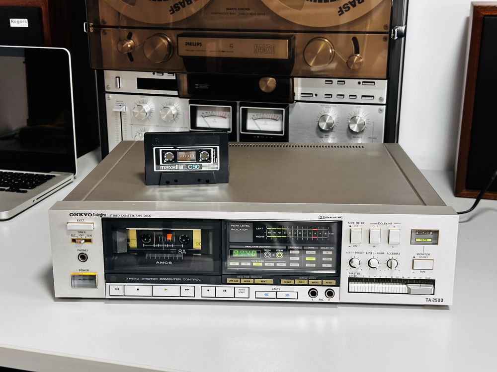 Deck de colecție ONKYO Integra TA-2500,3 Head,anii 1984,Impecabil !