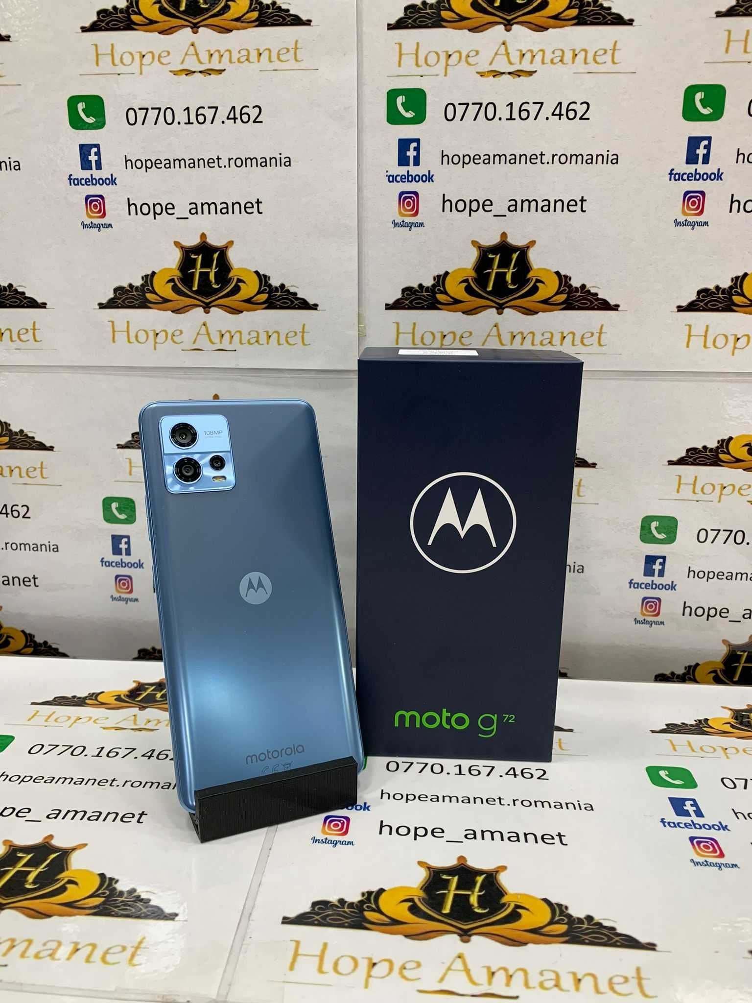 Hope Amanet P12 - Motorola Moto G72 / 128-8 GB / Polar Blue