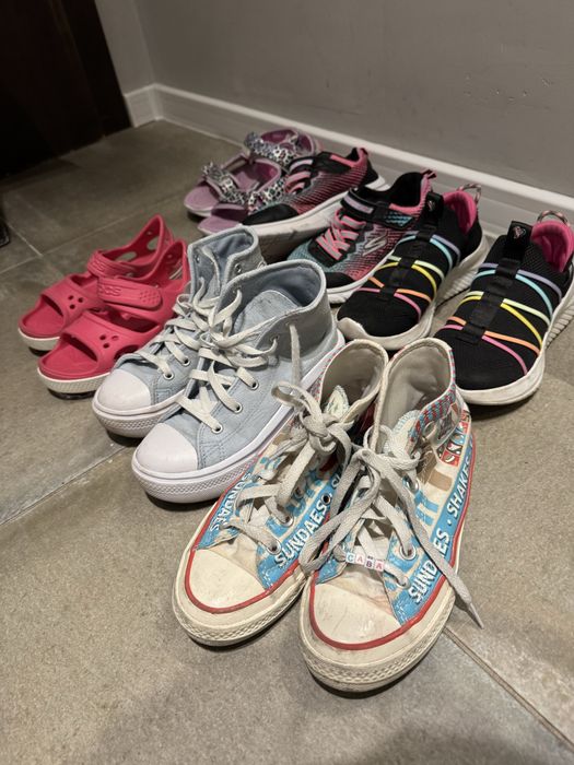 Обувки converse,skechers,crocs детски 33-34 р