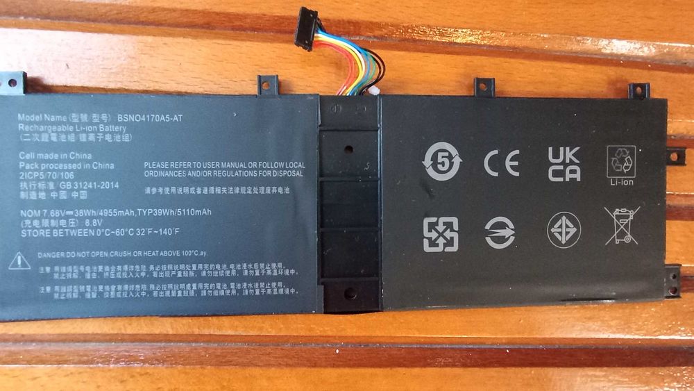 baterie Lenovo Miix 510