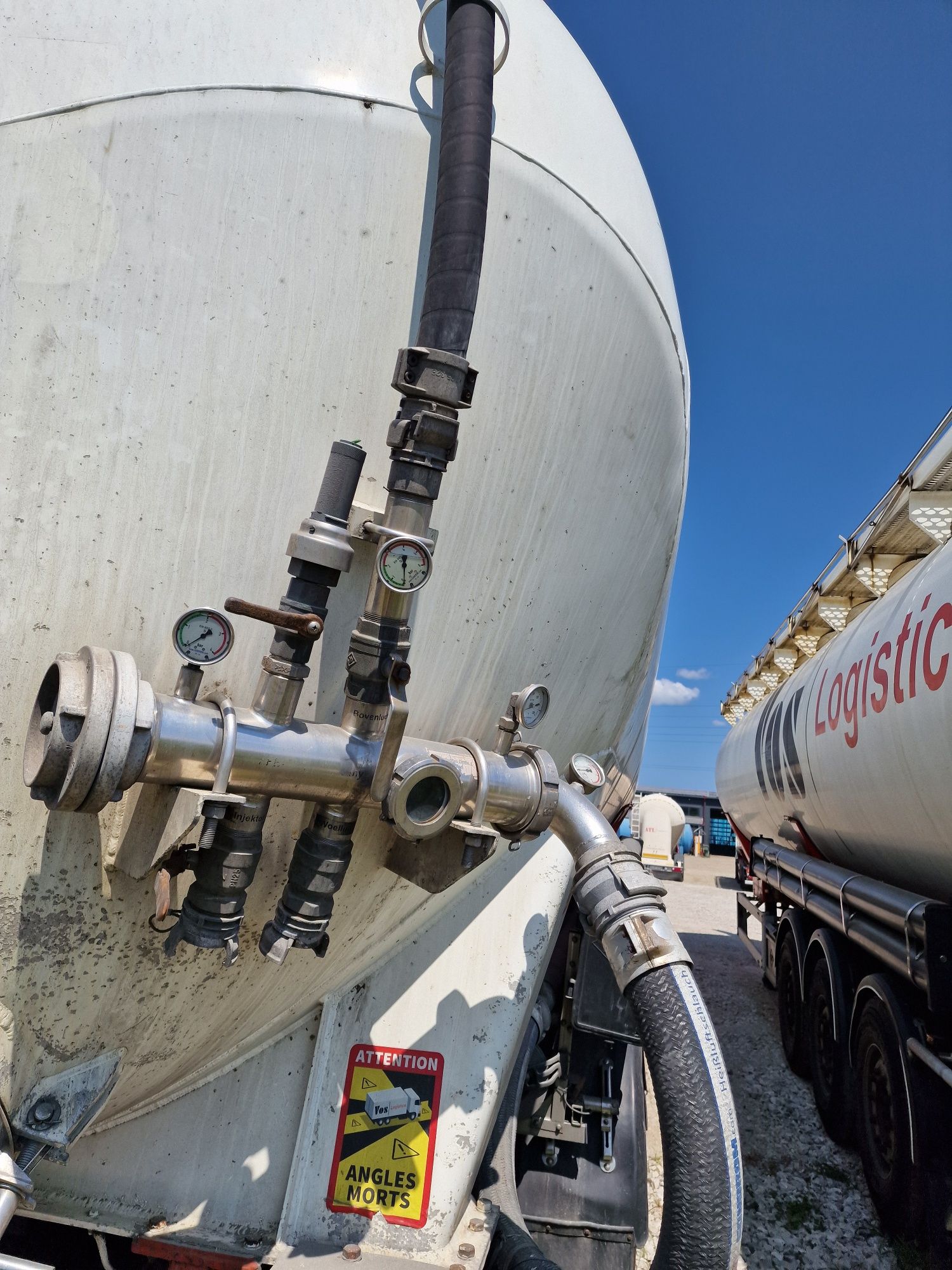 Silo cisterna Feldbinder  63 mc