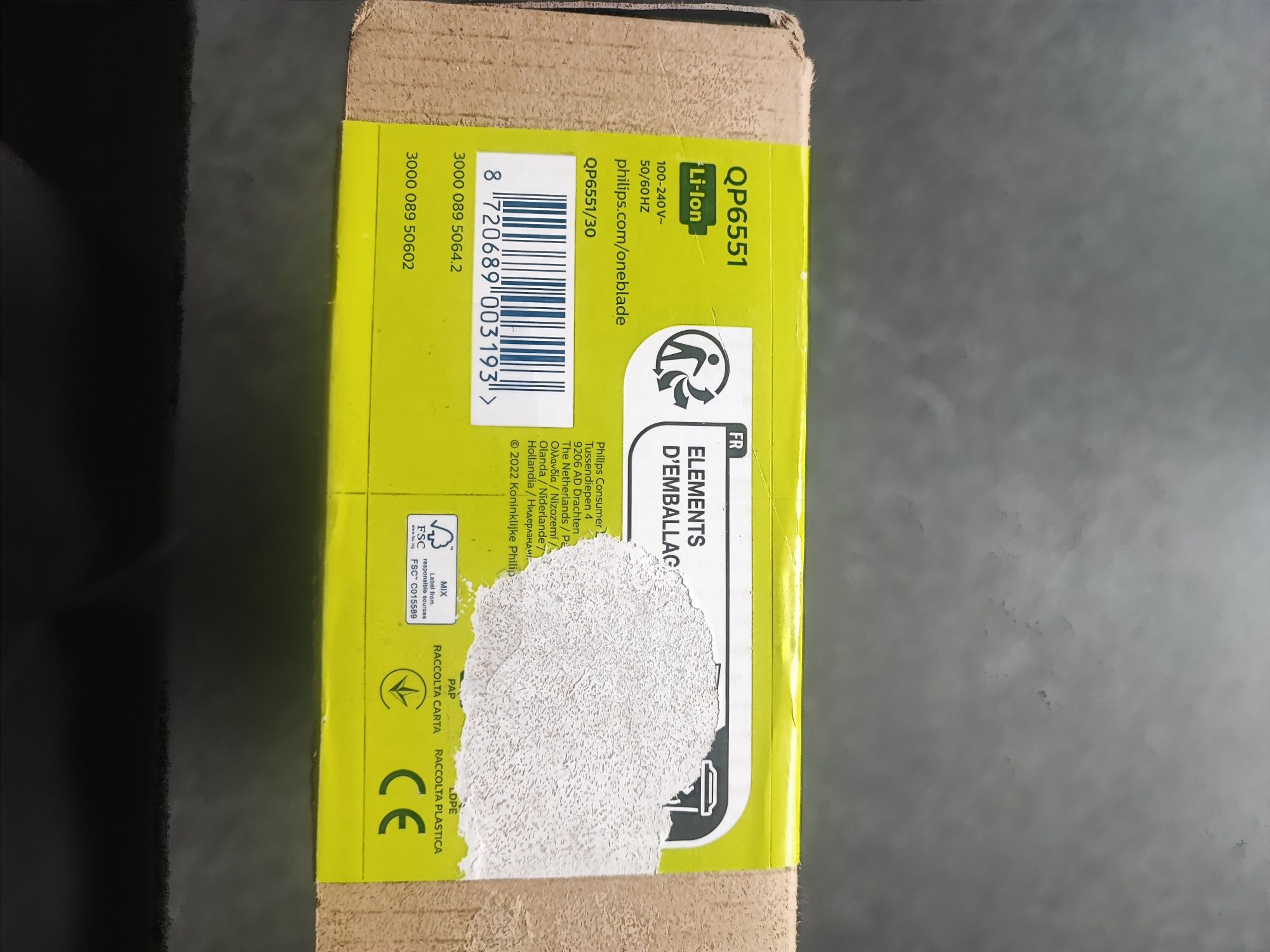 Vind aparat electric bărbierit Philips Oane blade