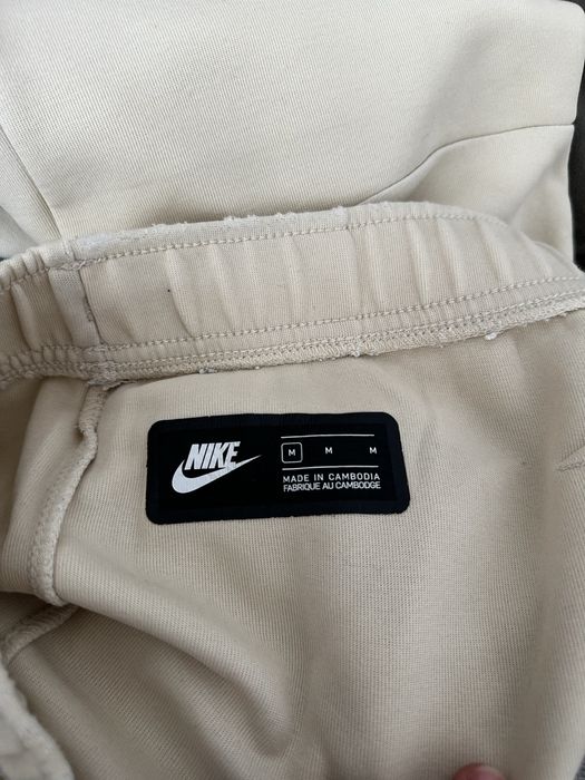 Nike tech fleece cream begie joggers Оригинално! CU4495-234