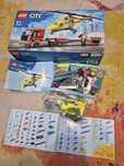 LEGO City - Transportul elicopterului de salvare 60343, 215 piese