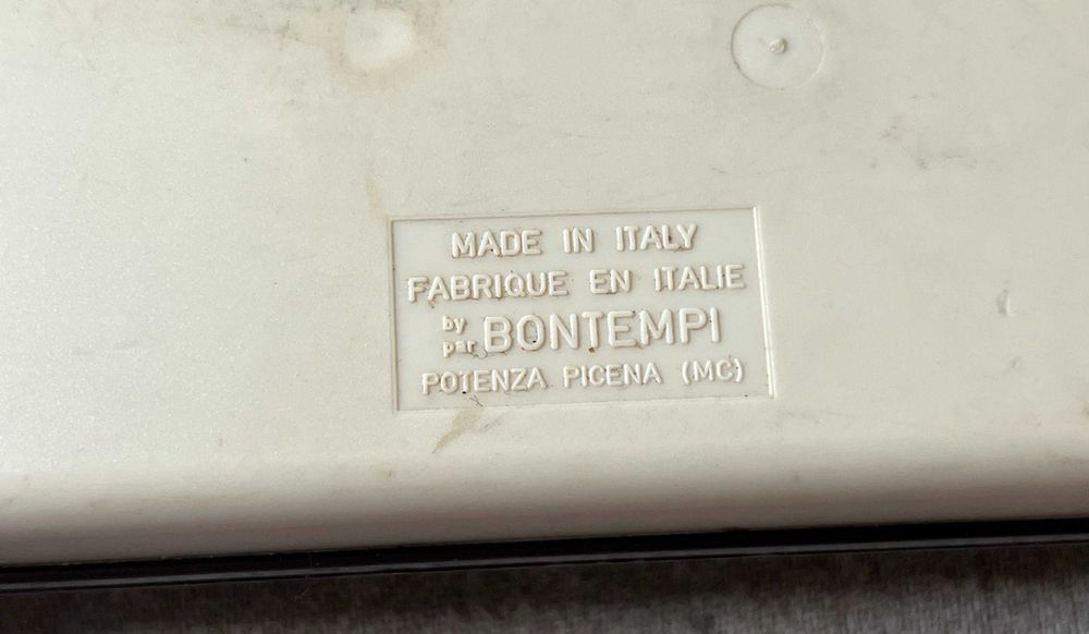 Bontempi Diamonica instrument de suflat cu clape - Italia - vintage