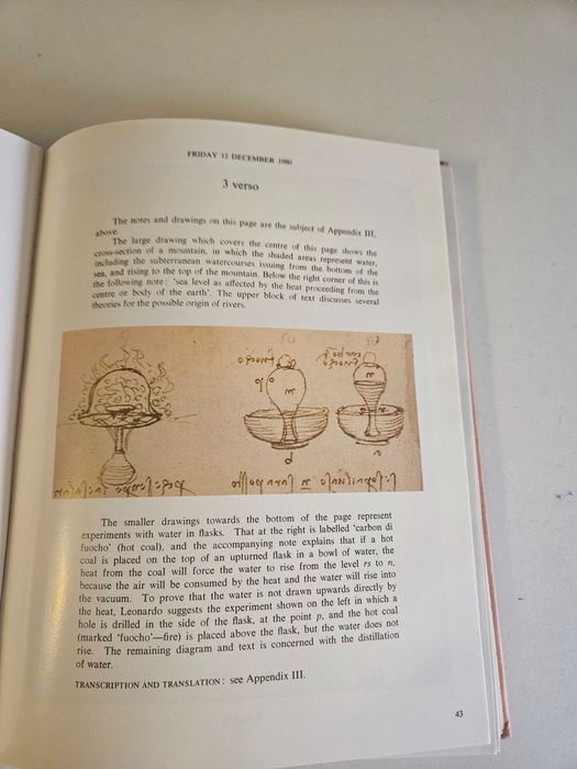 The Codex Leicester by Leonardo da Vinci