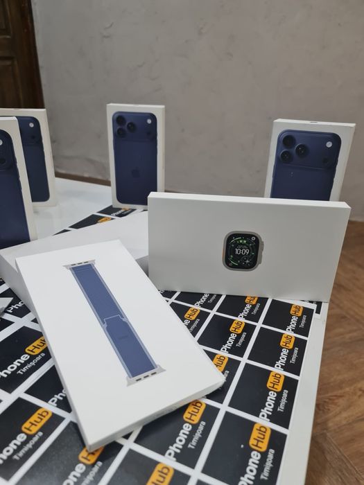 Apple Watch Ultra 3 sigilat, 49mm, Natural Ti