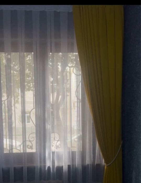 Занавеска с тюлем продаю не дорого
