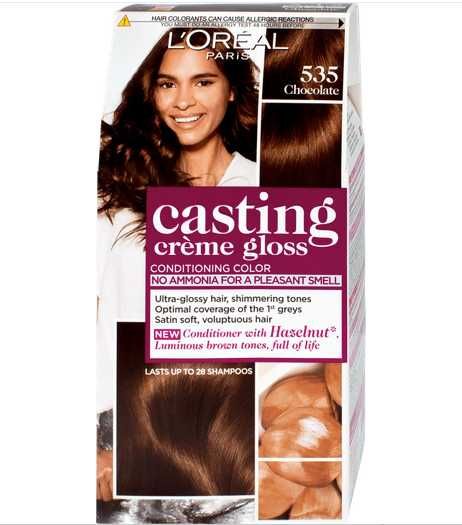 L'Oréal Paris Casting Creme Gloss 525 Cherry Chocolate + 535 Chocolate