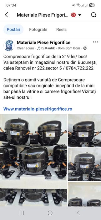 Motoare noi pt frigidere 199 lei