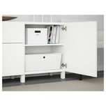 Vand 8 poliţe IKEA BESTÅ albe 56x36 cm, sigilate cu toate accesoriile