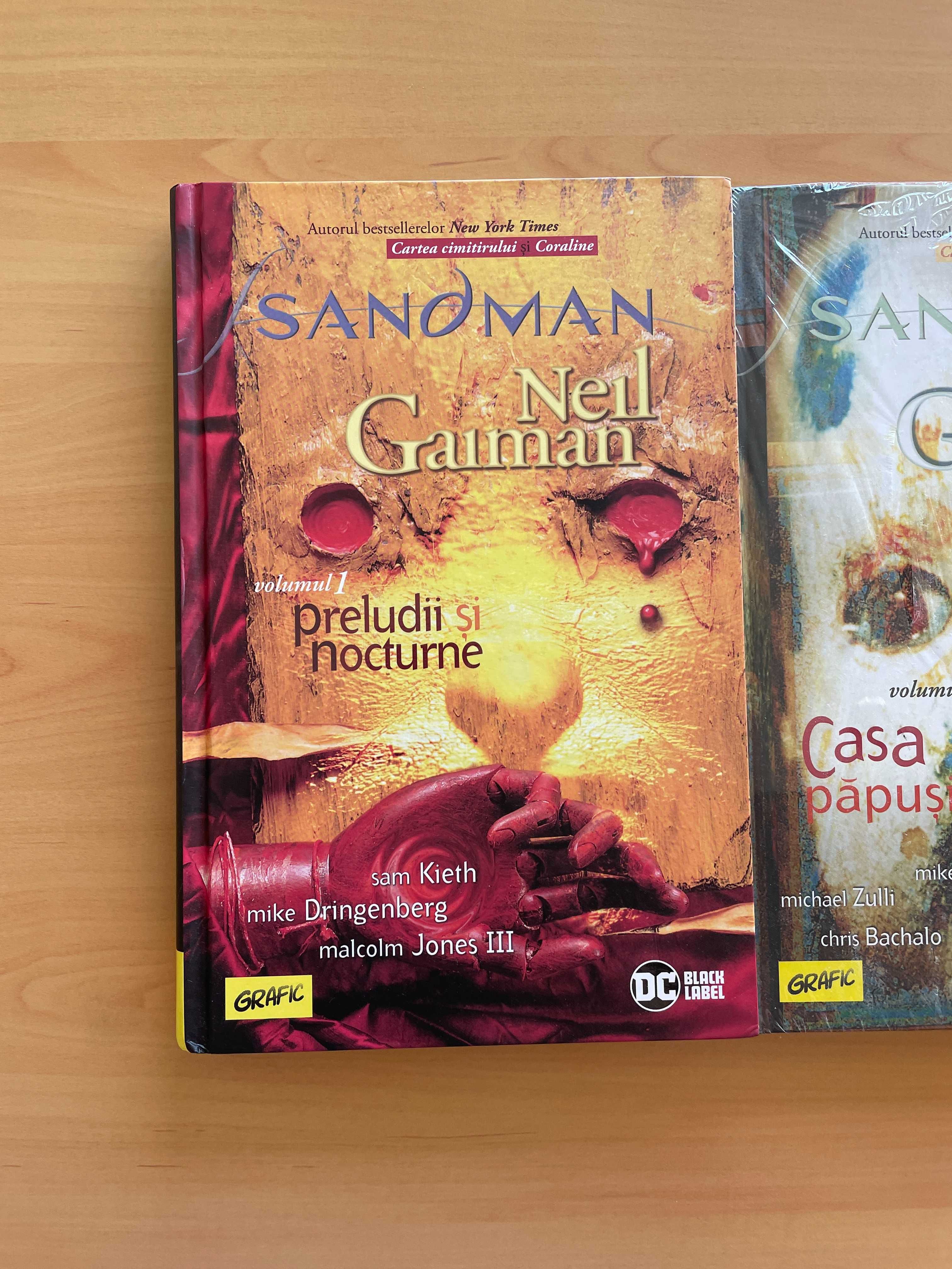 Neil Gaiman - Sandman - pachet 4 volume, toate 4 la 69 RON (nou)