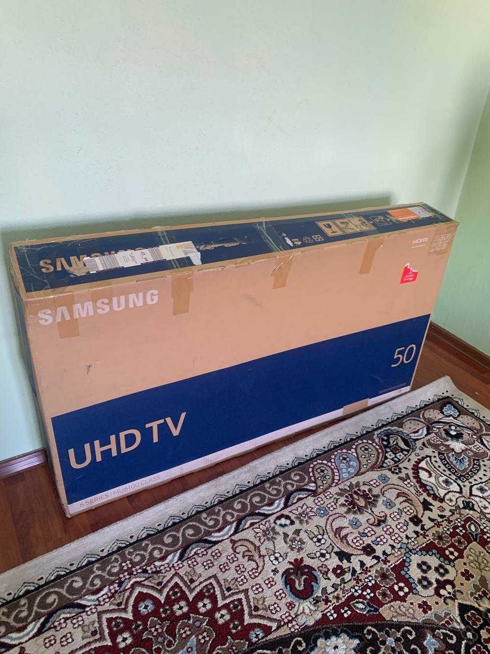 Телевизор Samsung Series 6 MU6100 4К UHD LED TV диагональ 50