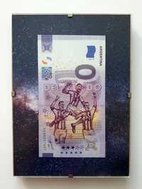 Рамкирана банкнота 0 ЕВРО от Световното първенство по футбол