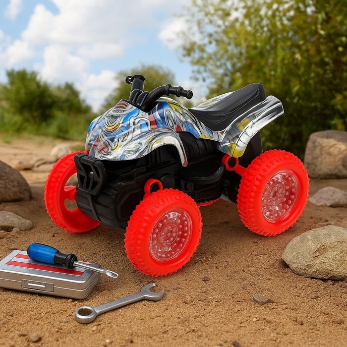 Акробатичен мотор с музика и светлини – за безброй каскади и забавлени