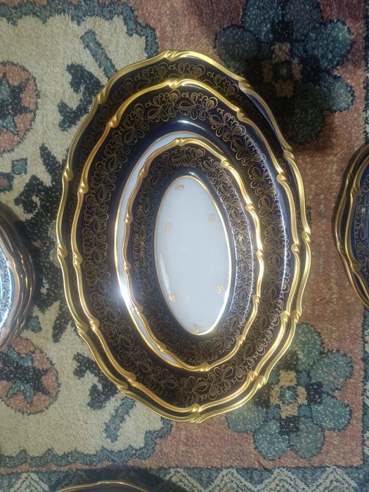 Serviciu de masă Weimar echt cobalt 12 persoane