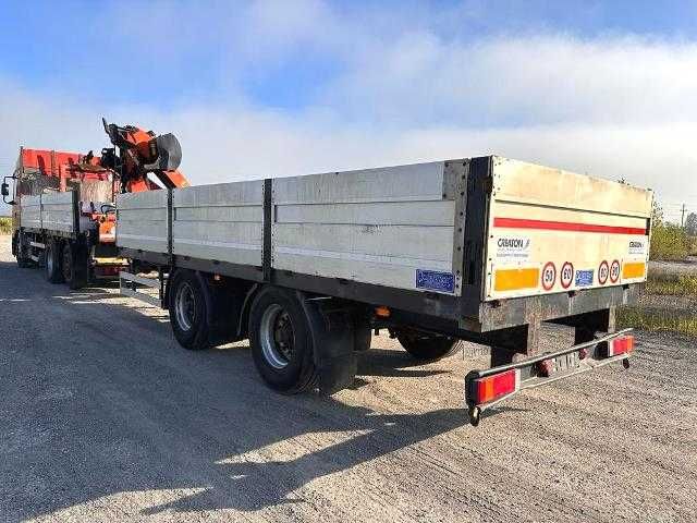 IVECO EUROSTAR / PALFINGER PK12000 + Remorca Ungaria Egyedi