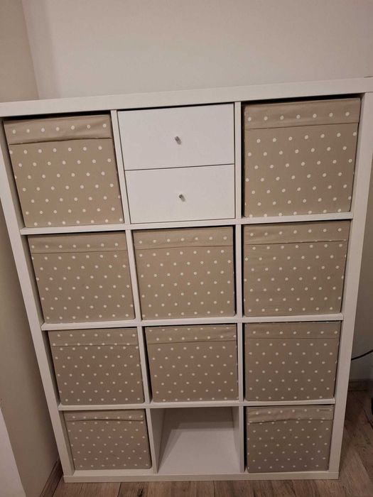 Etajera Kallax cu cutii de depozitare și 2 sertare, Bucuresti