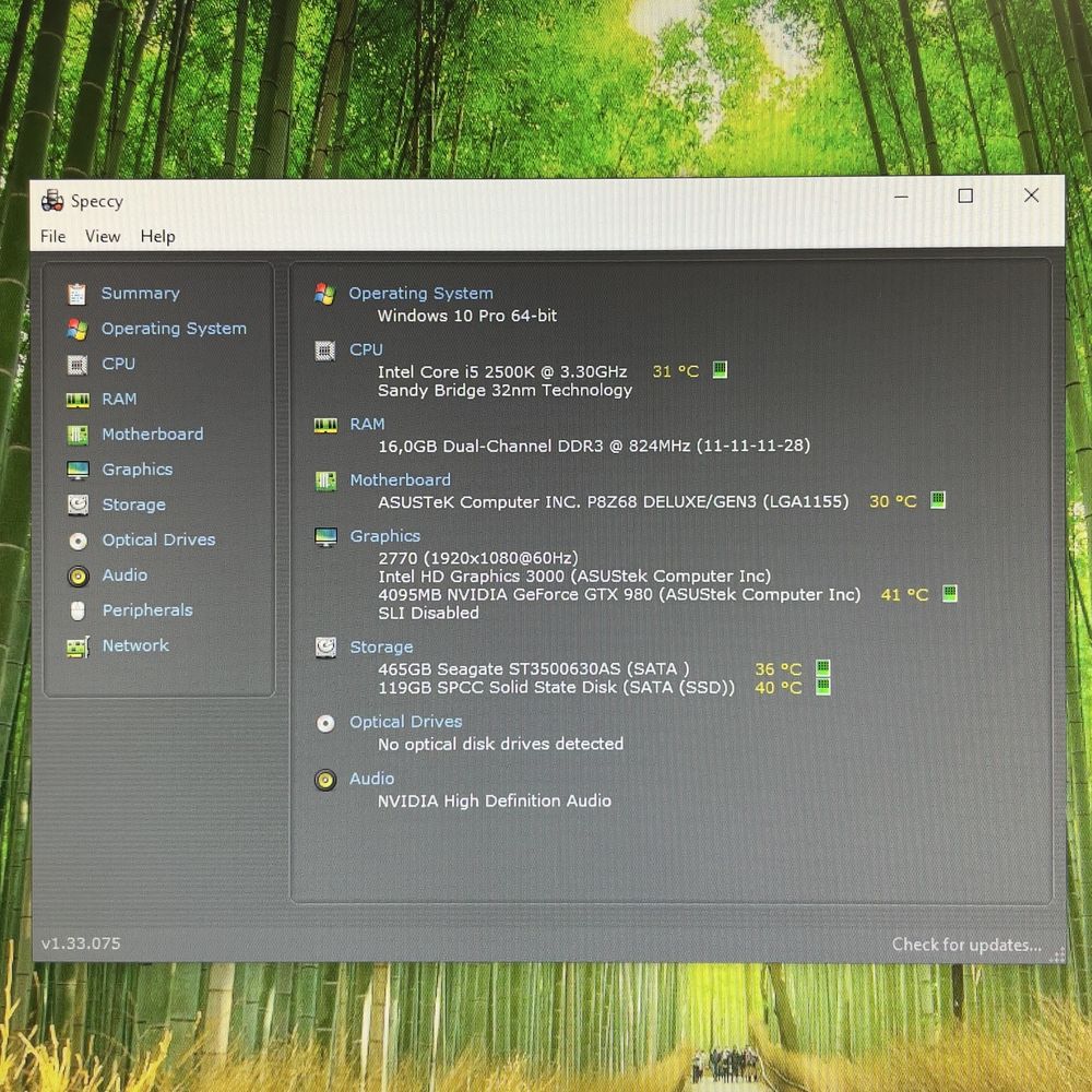 PC Gaming i5-2500k | GTX 980 4GB | RAM 16GB | SSD 120GB | HDD 500GB
