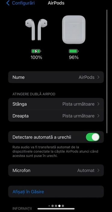Vand căști earpods noi