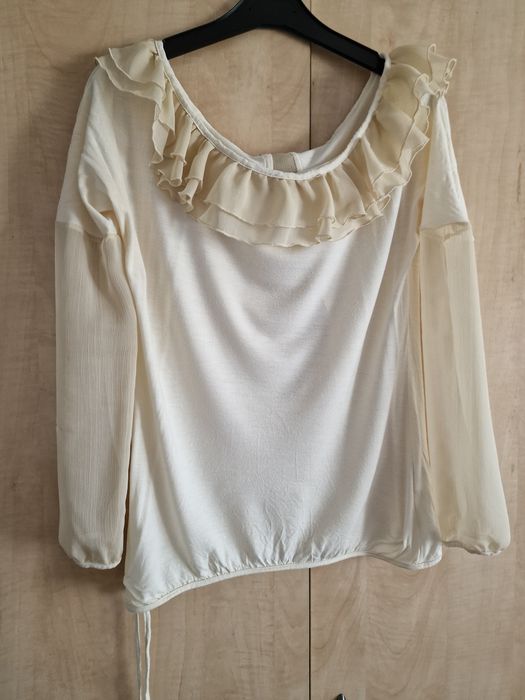 Bluza bej RVL marime S bumbac