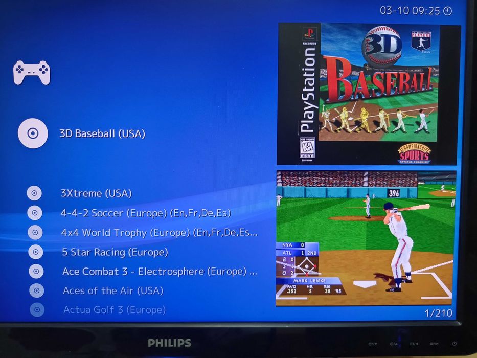 Stick PC PS1(PSX) 128 GB