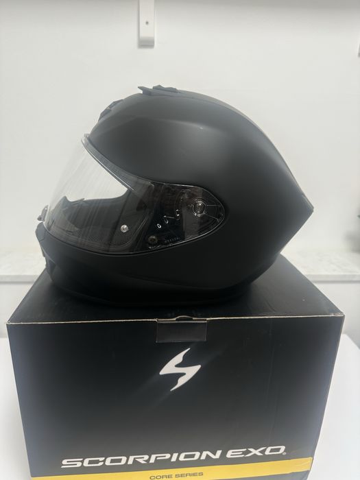 Cască Scorpion EXO-391 Negru Mat – Mărimea M