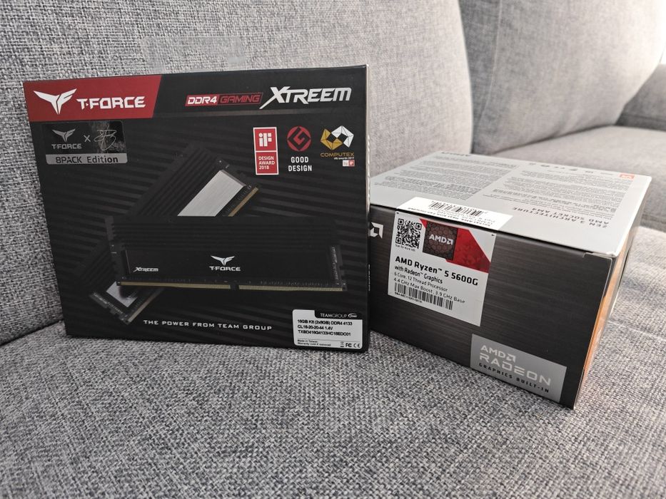 Памет и процесор  Ryzen 5600G