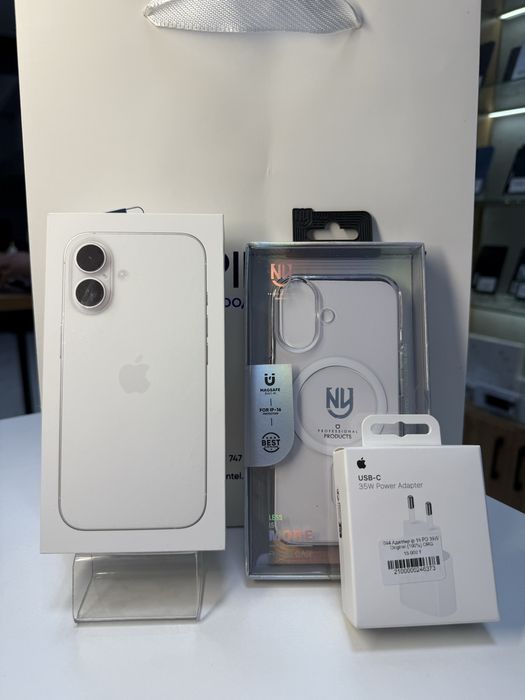 Новый запечатанный IPhone 16 с гарантией