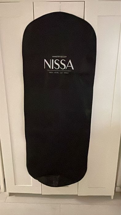 Rochie de mireasa, Marca Nisaa, material matase naturala, marimea 38