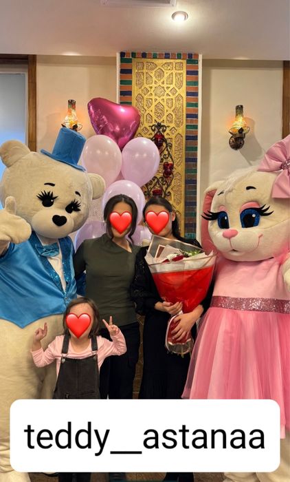 АРЕНДА Мишки, Зайки, Умка, Панда, Тэдди, Аниматоры,Белый медведь