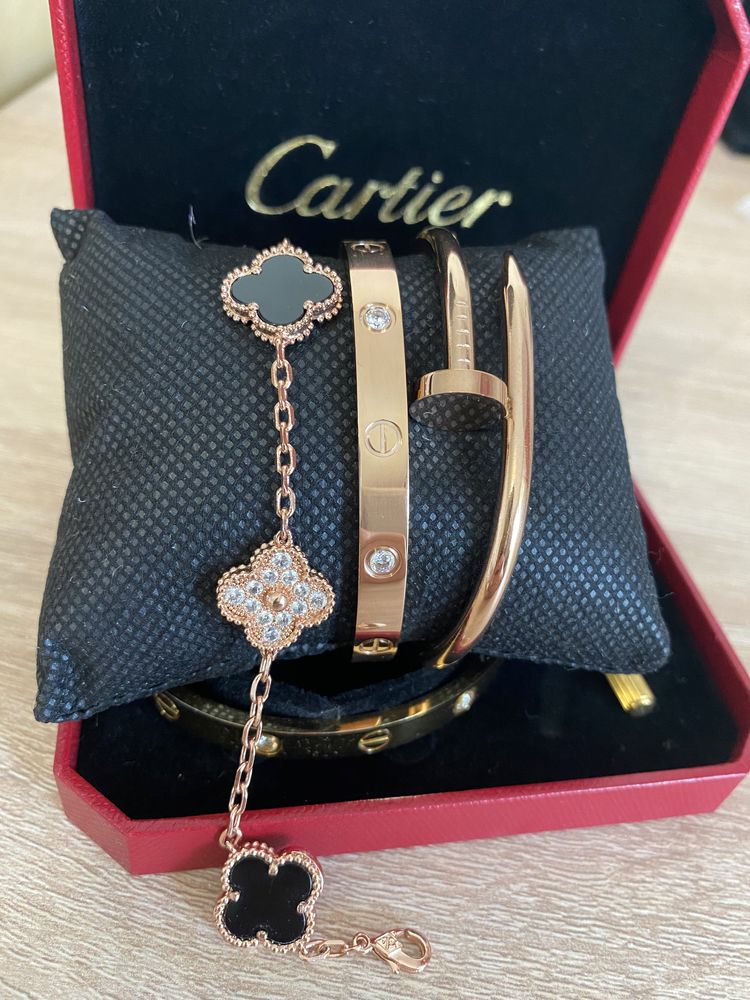 Set Bratari Cartier si Van Cleef Rose Gold. Calitate Premium