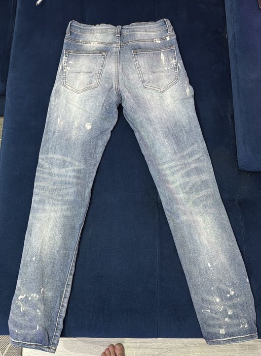 blugi amiri albastri