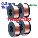 4 role sarma otel 0.8mm 1kg sudura MIG-MAG cu gaz corgon argon CO2
