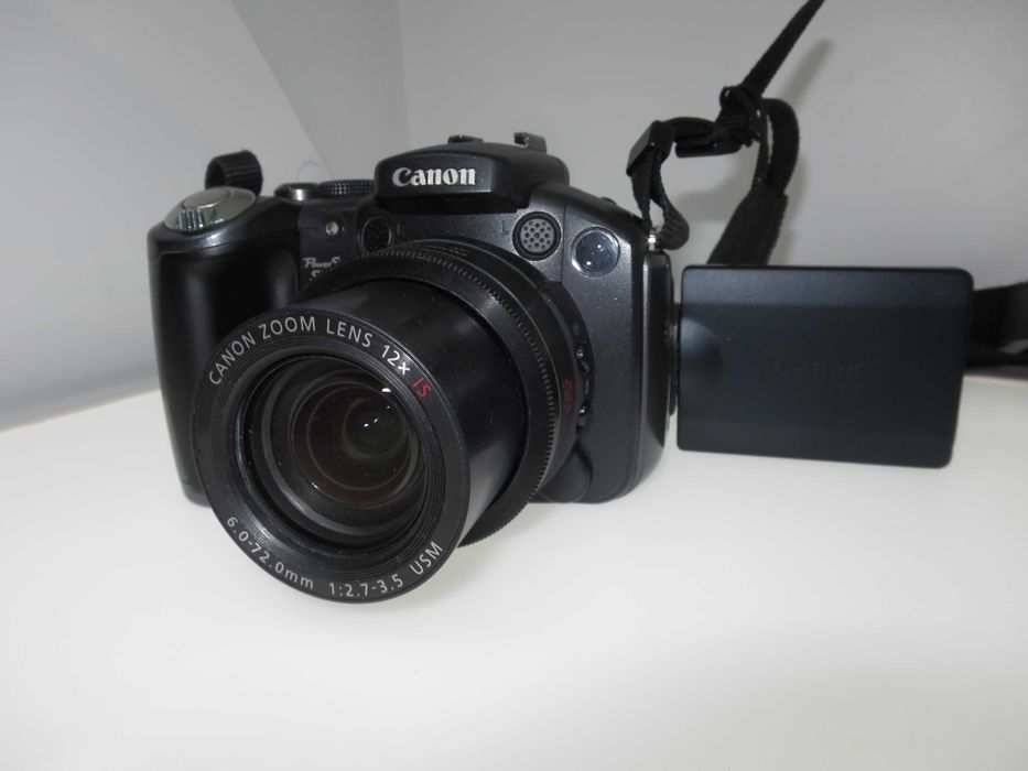 Canon PowerShot S5 компактен фотоапарат камера с въртящ селфи дисплей