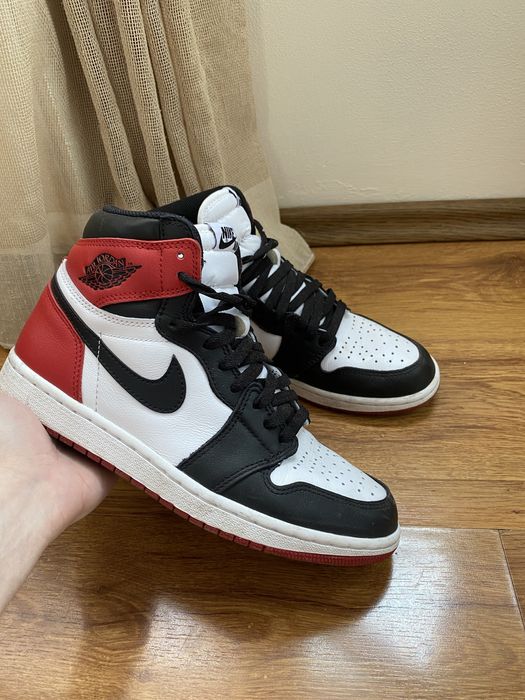 Jordan 1 Black toe 41