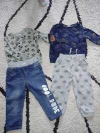 Lot pantaloni și bluze 92-98