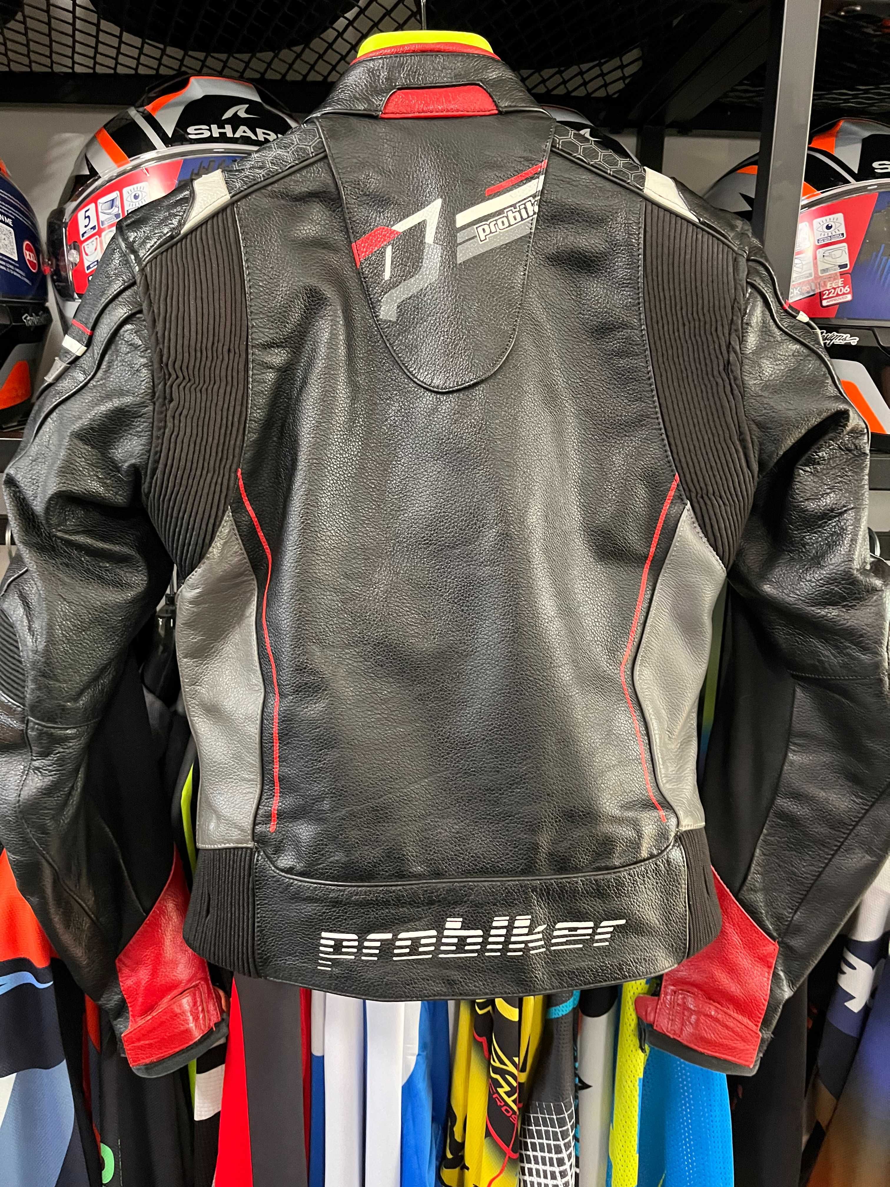 Дамско кожено  мото яке PROBIKER PRX-8,размер 36-S,като ново