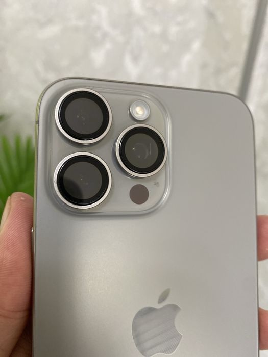 Iphone 15 Pro Max Titan 256  85% 2 sim