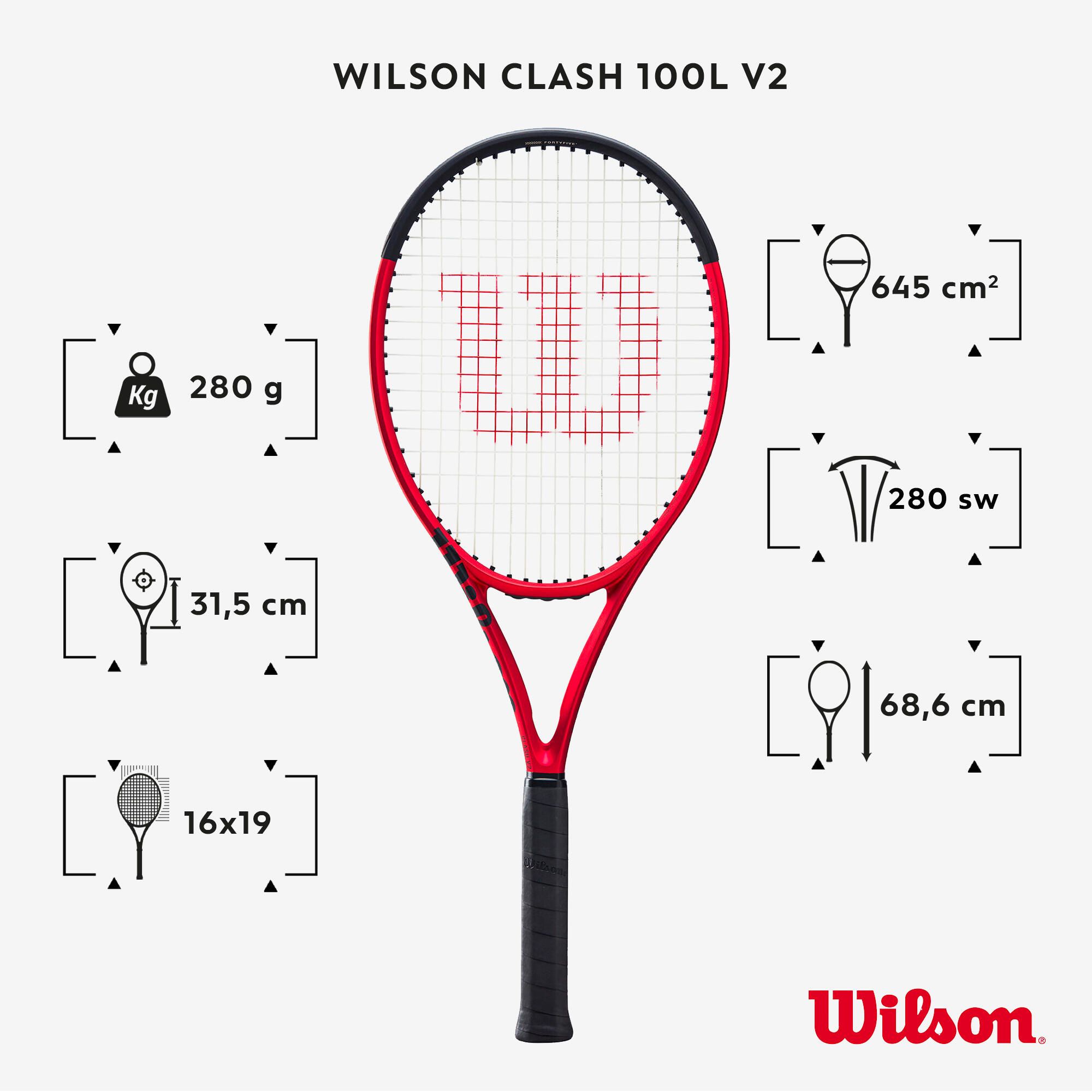 Rachetă Tenis Wilson Clash - produs resigilat - (SecondHand) Decathlon