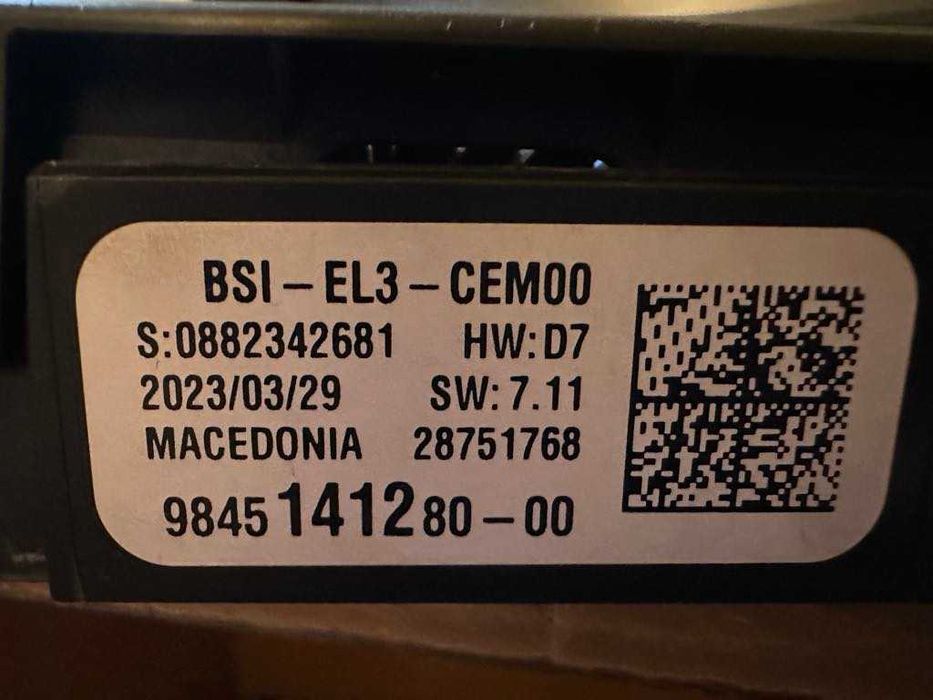 panou sigurante BSI 28751768 opel corsa F / citroen / peugeot