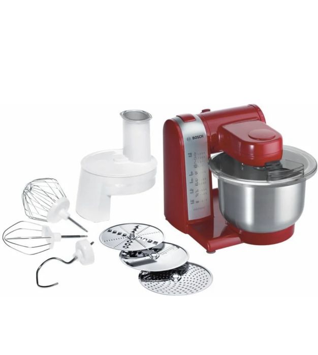 Кухонный комбайн Bosch MUM48R1 Красный,новый
