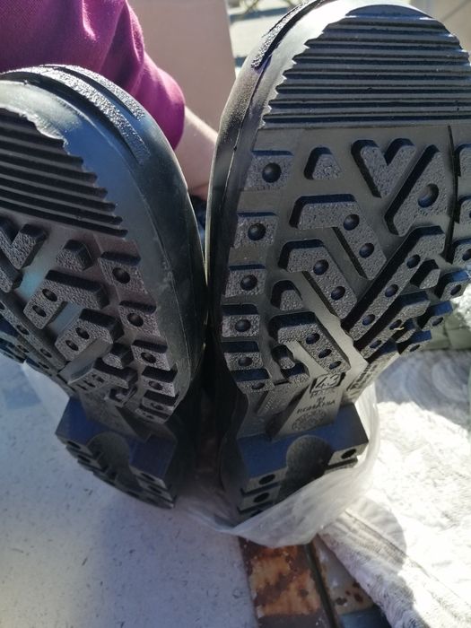 Cizme noi cauciuc 43 cu bombeu metalic