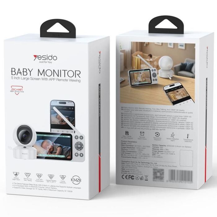 Aqilli Bolalar Kuzatuv Kamerasi, Smart Baby Monitor