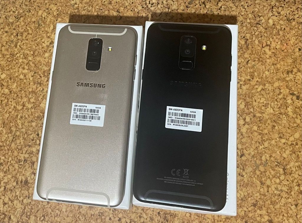 Vând 2 telefoane Samsung A6+ 32gb