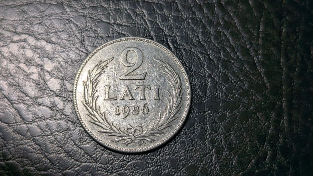 Серебро 2 лата 1926