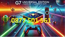 Нова G7 Android 14 Игрова конзола и tv box в едно 128GB 4GB 40000 игри