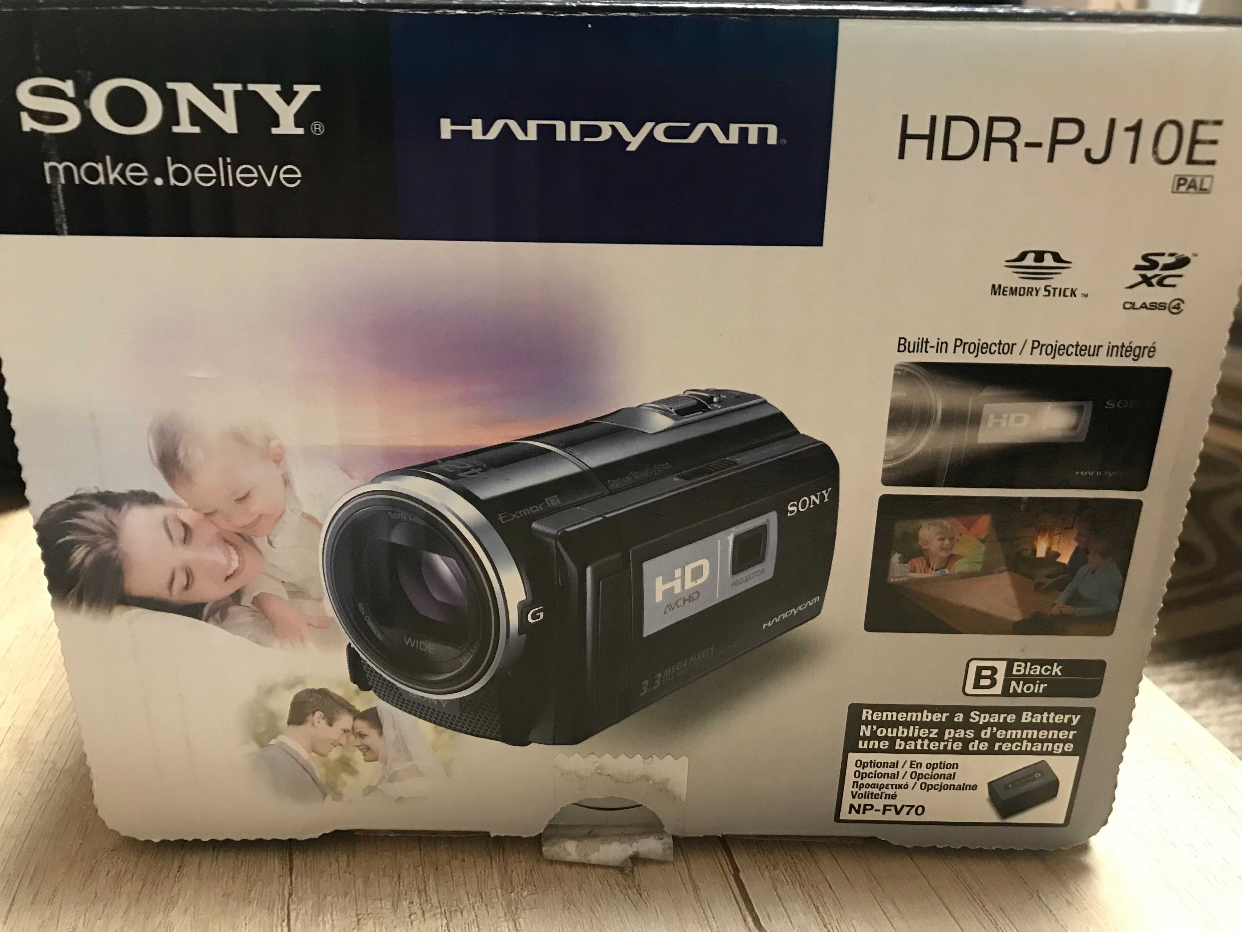 Camera video Sony HDR-PJ10E Proiector, 32 Gb