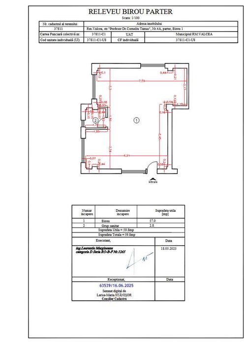 Spatiu comercial de vanzare,cu loc de parcare inclus -BLOC NOU-
