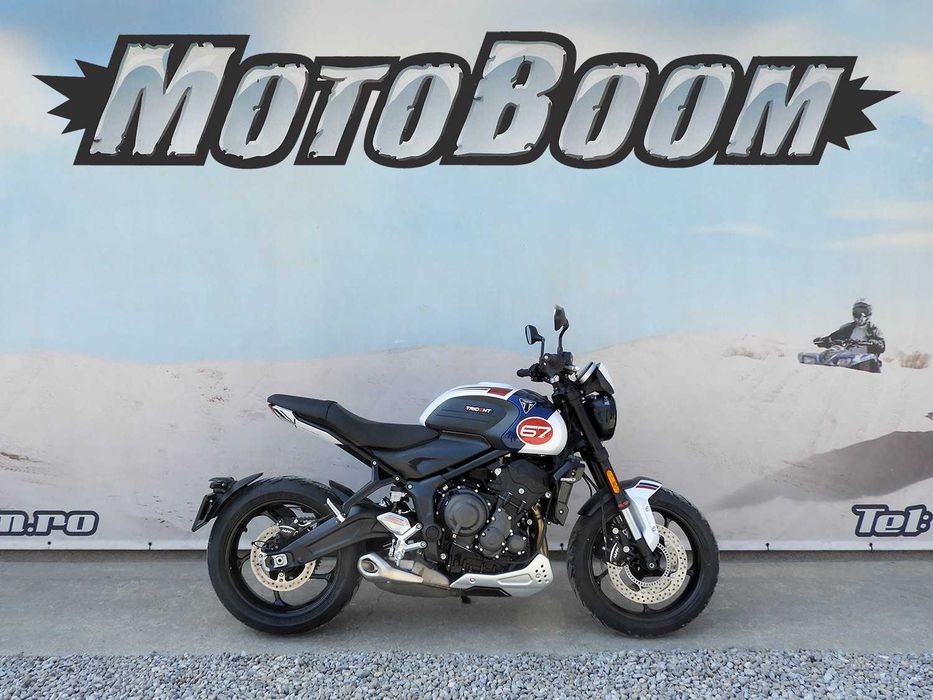 Promo Triumph Trident 660 Triple Tribute Edition MY2024 | Rate